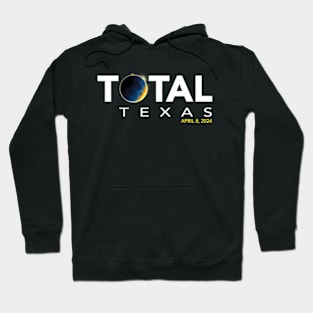 Texas April 8 Total Solar Eclipse 2024 Hoodie